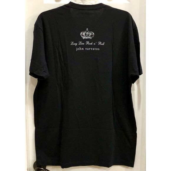 NEXT LEVEL APPAREL - NWT Unisex Sz Lg John Varvatos "Long Live Rock n' Roll" Tee - Picture 10 of 10